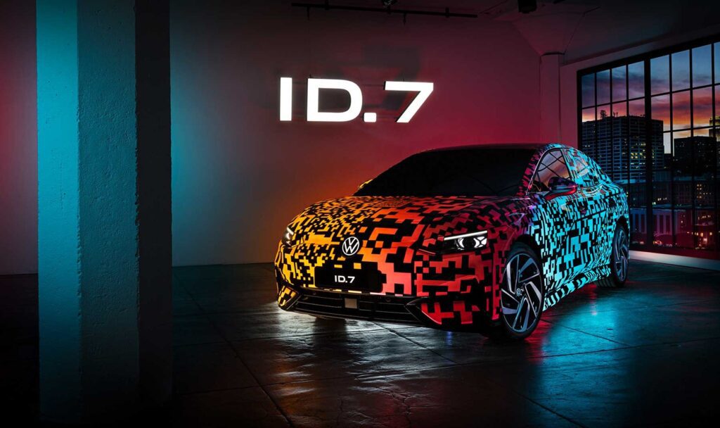 A új Volkswagen ID 7 modell