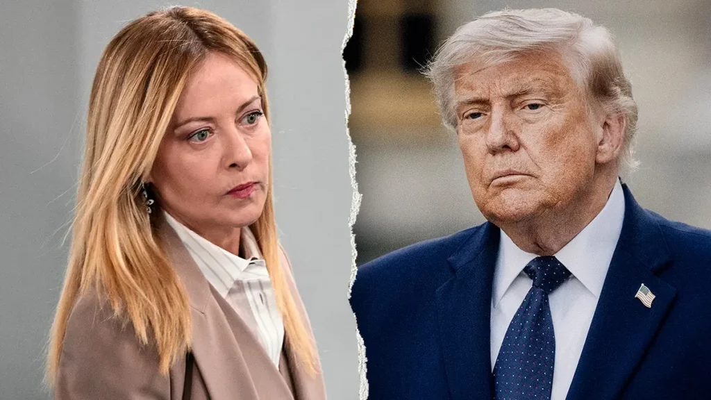 Trump és Meloni – Nyilvános csatává fajult az amerikai-olasz diplomáciai konfliktus